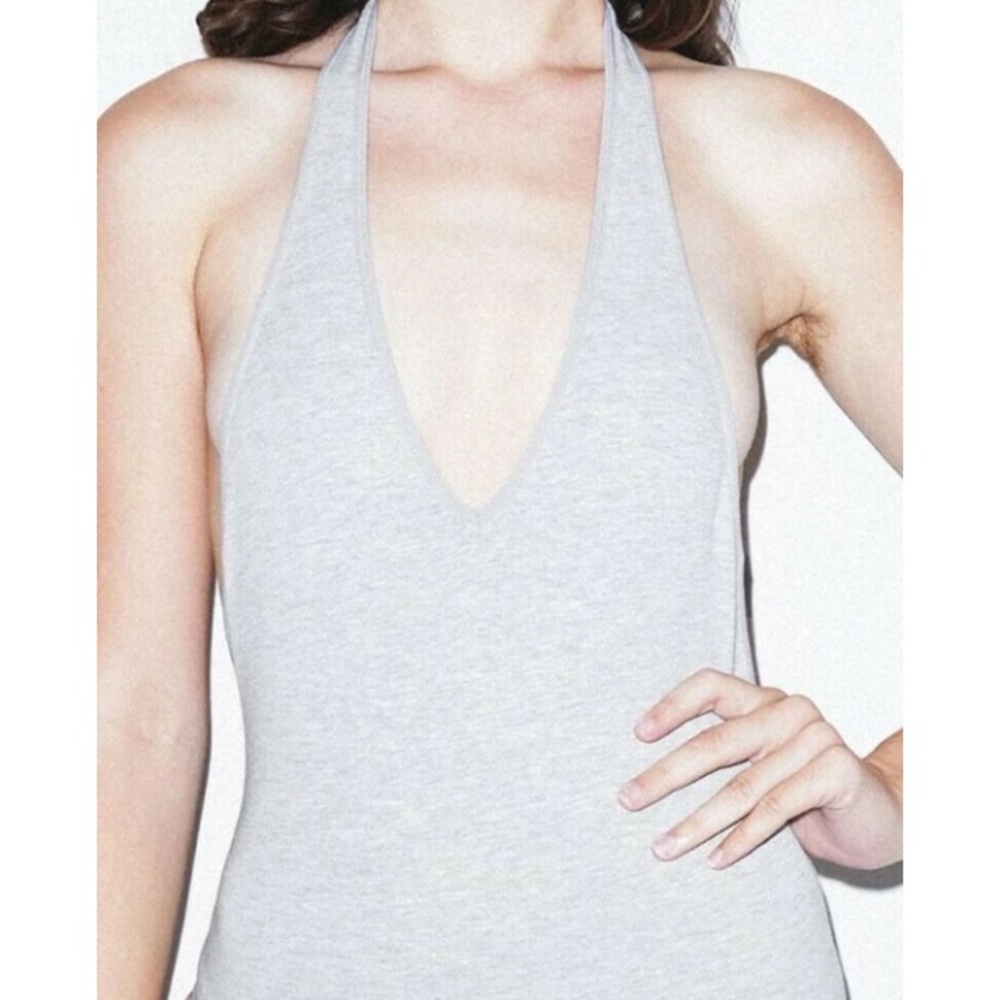 American Apparel halter bodysuit